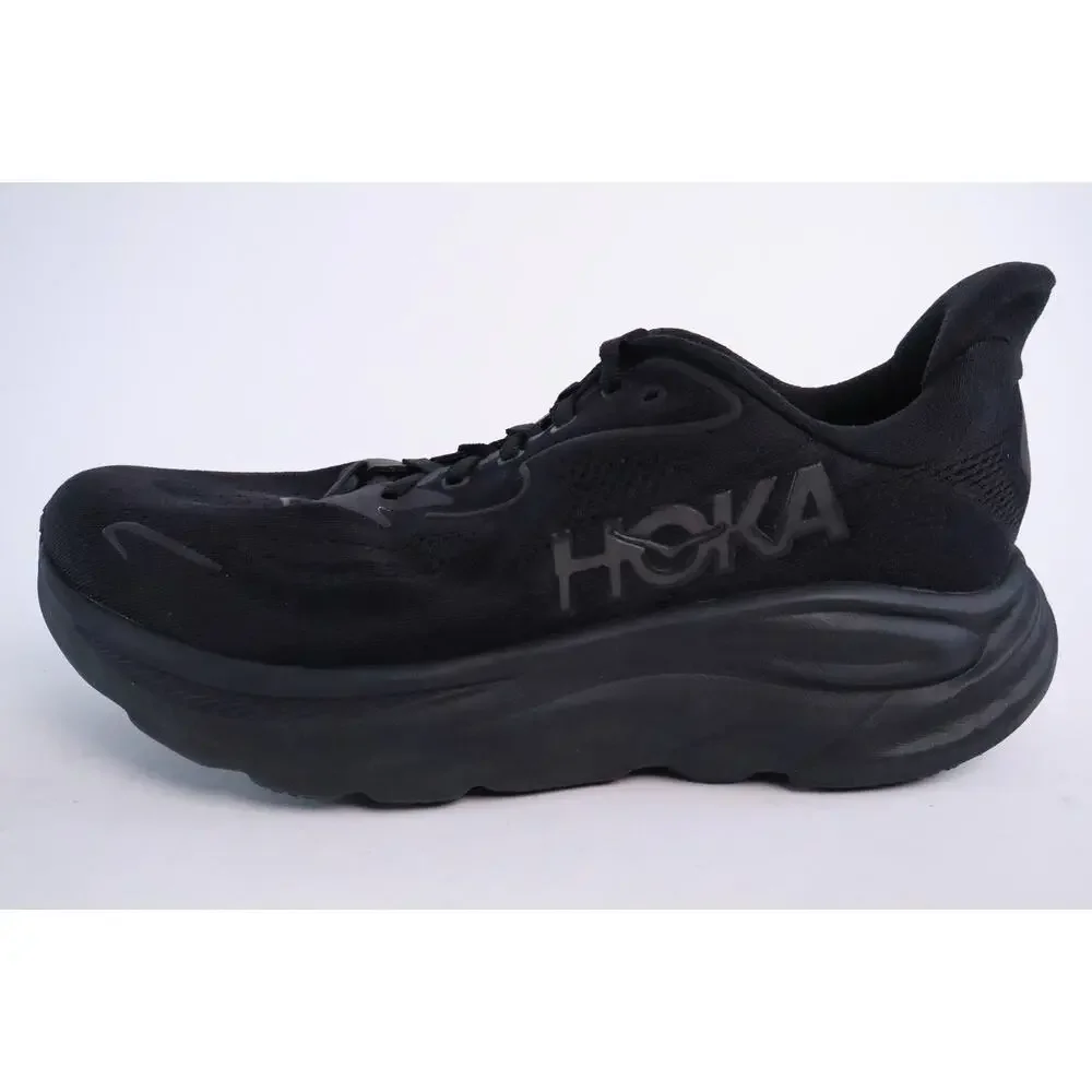 Hoka M Clifton 10 Triple Black Size 11 D Men's 1162030 BBLC Running Shoes #125